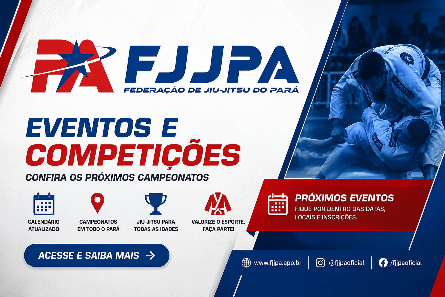 Banner Federação de Jiu-Jitsu do Pará